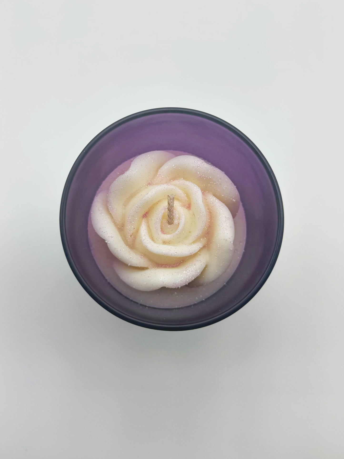 Handcrafted Candle #6 || English Lavender & Dead Sea Minerals scent || Soy & Olive Wax