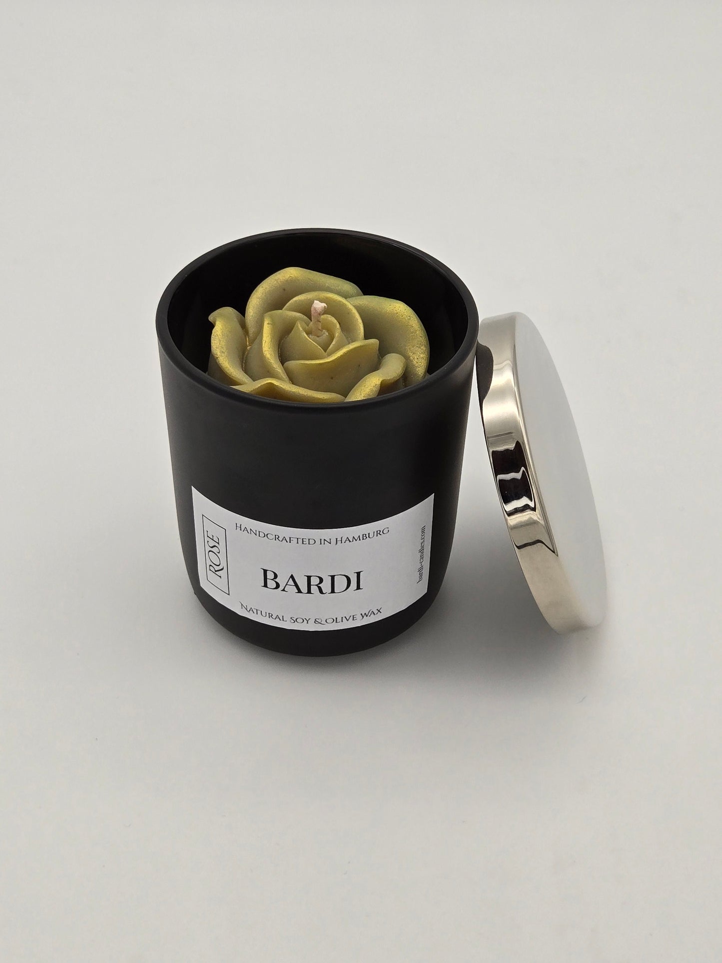 Handcrafted Candle #8 || Black Orchid scent || Soy & Olive Wax