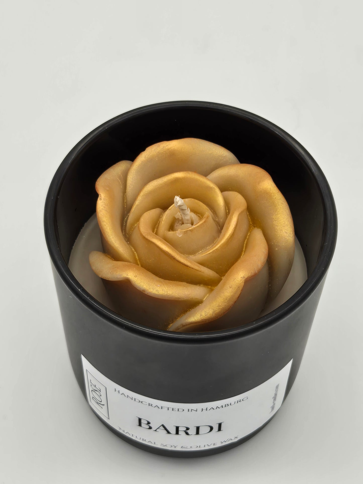 Handcrafted Candle #10 || Black Orchid scent || Soy & Olive Wax