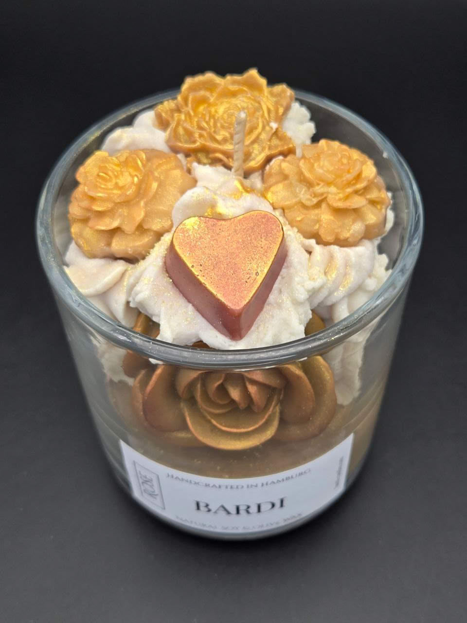 Handcrafted Candle #15 || Thorn & Rose scent || Soy & Olive Wax