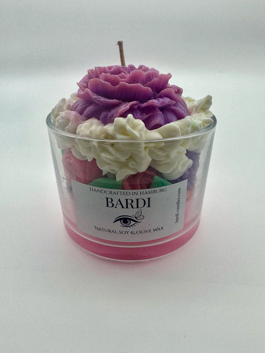 Handcrafted Candle #1 || Thorn & Rose scent || Soy & Olive Wax