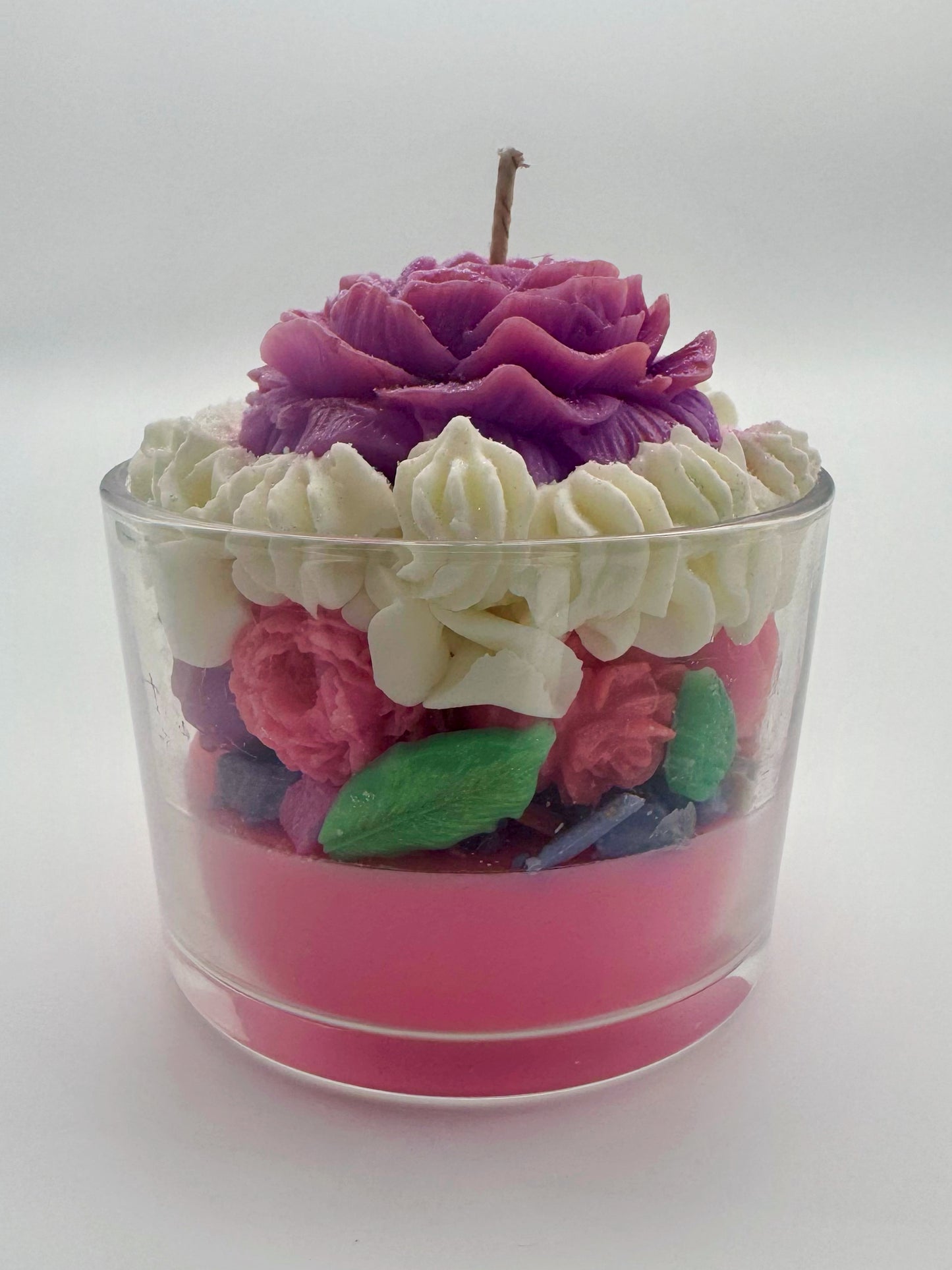 Handcrafted Candle #1 || Thorn & Rose scent || Soy & Olive Wax