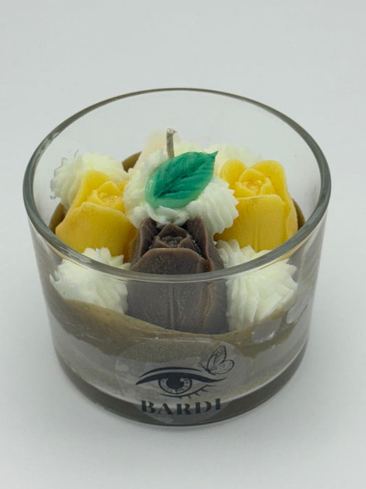 Handcrafted Candle #17 || White Musk & Amber scent || Soy & Olive Wax