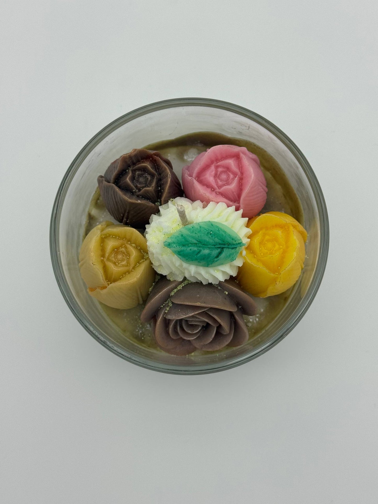 Handcrafted Candle #21 || White Musk & Amber scent || Soy & Olive Wax